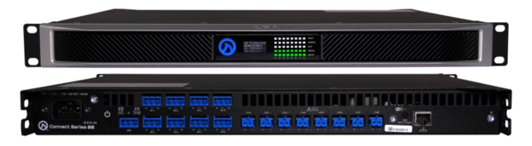 8CH SMART AMP 80W-4OHM, 8OHM, 70V/100V P/CH